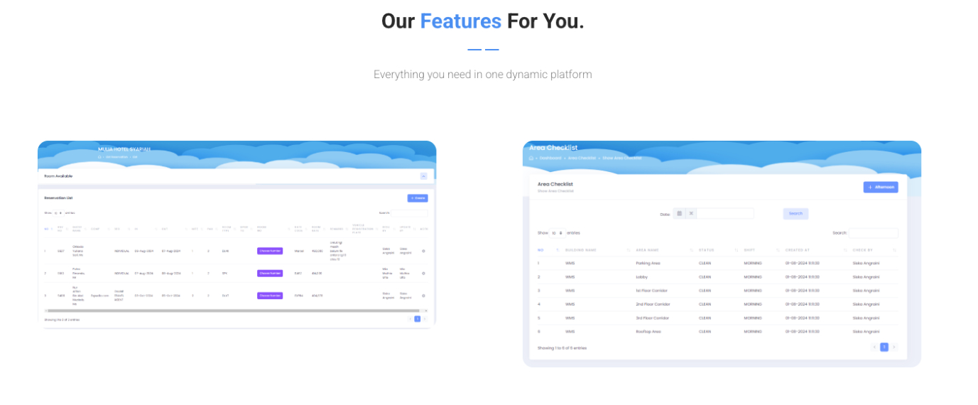 Cloutela hospitality technology platform